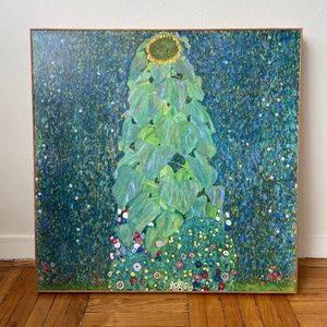 MoMA Framed Print of The Sunflower by Gustav Klimt